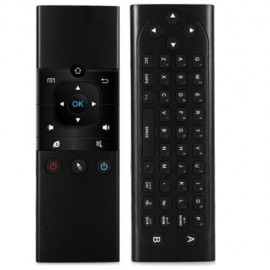 MX9 AIR MOUSE MICRO KEYBOARD 2-IN-1 2.4GHZ WIRELESS REMOTE CONTROL WITH USB RECEIVER (BLAC
