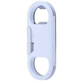 BOTTLE OPENER KEY RING DATA LINE CHARGING SYNC CABLE 8 PIN USB 2.0 FOR IPHONE 5S / 6 / 6S 