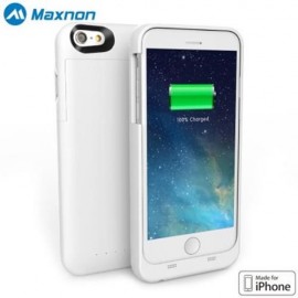 MAXNON MFI 4000MAH EXTRA BATTERY CHARGE COVER MOBILE POWER BANK CASE FOR IPHONE 6 PLUS / 6