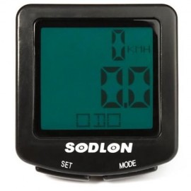 SODLON SD - 571 WIRED BICYCLE COMPUTER WATER RESISTANT CYCLING ODOMETER SPEEDOMETER WITH B