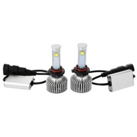 9006 - A 6000K X7 CAR LED HEADLIGHT BULBS ALL-IN-ONE CONVERSION KIT