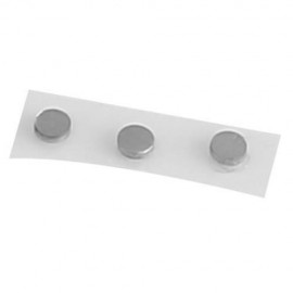 3PCS/SET SIDE BUTTON SPACER FOR IPHONE 6 (SILVER)
