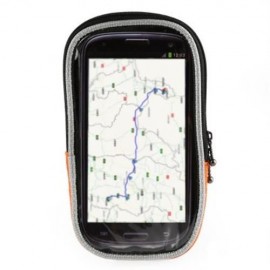 ROSWHEEL QUICK DISASSEMBLING FASTENER DOUBLE ZIPPER TOUCH SCREEN BIKE HANDLEBAR PHONE BAG 