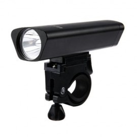 OUTDOOR ALUMINUM ALLOY BICYCLE LED FRONT LIGHT WITH FRAME SET (BLACK)