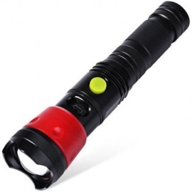FOCUSING LED WORK LIGHT CAR FLASHLIGHT (BLACK)