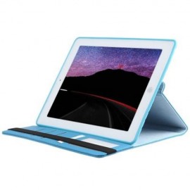 360 DEGREES ROTATING STAND PU LEATHER TPU BACK COVER CASE PROTECTIVE FLIP FOLIO DETACHABLE