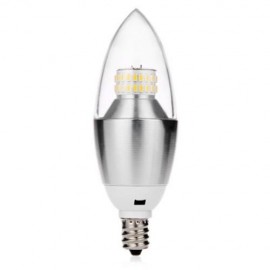 E12 110V 6W SMD 3014 LED CANDLE LIGHT (WARM WHITE LIGHT)
