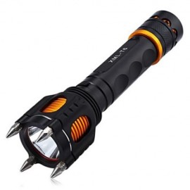 SKYWOLFEYE X - 007 OUTDOOR HIGH POWER CAMPING FLASHLIGHT TORCH WITH ATTACK HEAD CUTTING KN