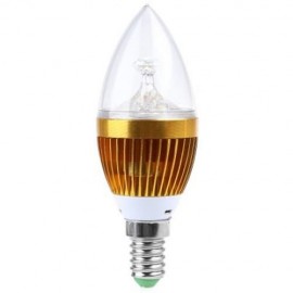 E14 3W 220V LED DIMMABLE CANDLE LIGHT BULB (WARM WHITE LIGHT)