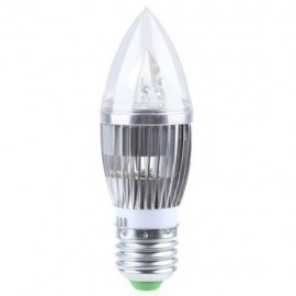 E27 5W 220V LED DIMMABLE CANDLE BULB LAMP (COOL WHITE LIGHT)