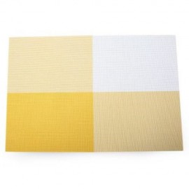 NON-SLIP INSULATION PVC COFFEE COASTER PLACEMAT KITCHEN TOOL TABLEWARE PAD (GINGER)