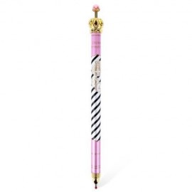 0.5MM LOVELY CUTE ADORABLE CROWN DESIGN ROLLER GEL INK PEN FOR SCHOOL OFFICE FAMILY (BLACK