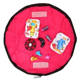 OUTDOOR WATER RESISTANT LIGHT TOY ORGANIZER STORAGE BAG (ROSE)