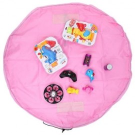 OUTDOOR WATER RESISTANT LIGHT TOY ORGANIZER STORAGE BAG (PINK)