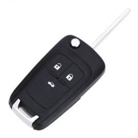 E48 FOLDABLE CAR REMOTE KEY HOLDER CASE SHELL 3-BUTTON PROTECTING COVER FOR OPEL