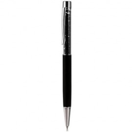 CRYSTAL 0.7MM BLACK BALLPOINT PEN STATIONERY FOR WRITING OFFICE SCHOOL SUPPLIES (BLACK)