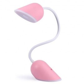 MULTIVARIANT HEART LOCK STYLE NIGHTLIGHT SMART TOUCH DIMMABLE LED TABLE LAMP (PINK)
