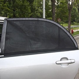 PAIRED T11724 - XL UNIVERSAL ADJUSTABLE VEHICLE DOOR SHADE UV PROTECTION WINDOW SHIELD CAR