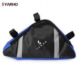 YANHO OUTDOOR CYCLING TOP TUBE TRIANGLE BAG (BLUE)