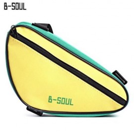 B - SOUL CYCLING FRONT TUBE FRAME TRIANGLE PANNIER POUCH MOUNTAIN BIKE HANDLEBAR BAG (#02)
