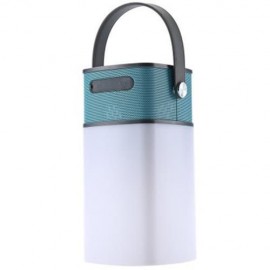 HSD8023B WATER-RESISTANT MULTIFUNCTION BLUETOOTH SPEAKER LED LIGHT 2-IN-1 SUPER BASS MUSIC