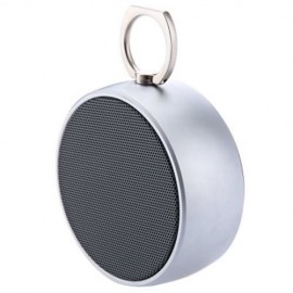 TRANGU BS - 02 PORTABLE WIRELESS WATER-RESISTANT METAL BLUETOOTH SPEAKER WITH MICROPHONE (
