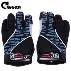 MOKE HANDY CYCLING MUFFLER GLOVES MITTEN SPORTS TOOL (BLACK)