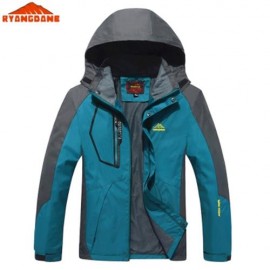 RYANGDANE OUTDOOR MEN JACKET WINDBREAKER WATER-RESISTANT SPORT COAT CAMPING CLIMBING OUTER