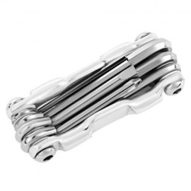 7 IN 1 MULTIFUNCTIONAL FOLDING MTB CYCLING REPAIR TOOL SCREWDRIVER HEX WRENCH ALLEN KEY (S