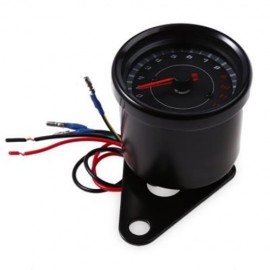 B719 UNIVERSAL LED AUTO ELECTRIC TACHOMETER METER GAUGE SHIFT LIGHTING MOTORCYCLE MODIFICA