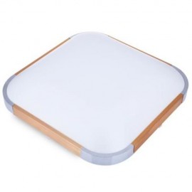 SQUARE 18W ACRYLIC LED CEILING LAMP LIVING ROOM LIGHT (GOLDEN)