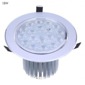 18W ROUND LED COB DOWNLIGHT SURFACE MOUNTED CEILING LIGHT (SILVER)