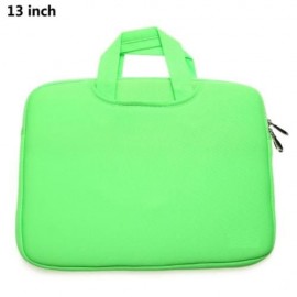 13 INCH LAPTOP BAG TABLET ZIPPER POUCH SLEEVE FOR MACBOOK AIR / PRO (GREEN)