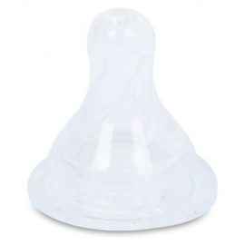 RIKANG TRANSPARENT BREAST REAL SENSE SILICONE NIPPLE FOR NEWBORN BABIES (TRANSPARENT)