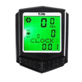 SUNDING SD - 573C OUTDOOR MULTIFUNCTIONAL WATER RESISTANT LCD BACKLIGHT CYCLING ODOMETER S