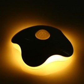 LED CLOVERS BODY INDUCTION NIGHT LAMP WITH LIGHT CONTROL (WARM WHITE LIGHT)