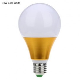 E27 10W 1000LM AC 85 - 265V 5730 LED LIGHT GLOBE SHAPED BULB (COOL WHITE LIGHT)