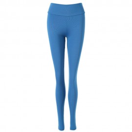 ACTIVE ELASTIC WAIST SOLID COLOR SKINNY WOMEN'S PANTS