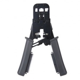 LM - 022 2 IN 1 NETWORK TOOL TEST CRIMPING PLIERS TESTER (GRAY)