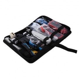 NETWORK COMPUTER MAINTENANCE TOOL KIT CABLE TESTER 200R NETWORK PLIERS WIRE TRACKER (BLACK