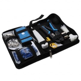 PROFESSIONAL NETWORK COMPUTER MAINTENANCE REPAIR KIT 568 NET PLIERS / CABLE TESTER / KD - 