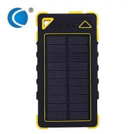 CHARMPIE S80 WATERPROOF SOLAR BATTERY CHARGER 8000MAH LED LIGHT 8 PIN MICRO USB CABLE DUAL