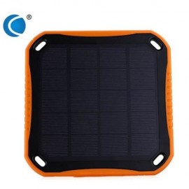 CHARMPIE S7 LIGHTWEIGHT 5600MAH SOLAR BATTERY DUAL USB PORT 8 LED LIGHT WATERPROOF POWER 