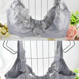 PLUS SIZE BRA JB0008GY (GRAY, SIZE 75E)