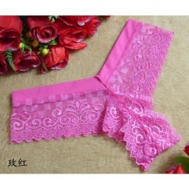 FREE SIZE SEXY LACE PANTIES JB0034 (DARK PINK)