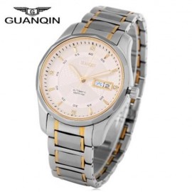 GUANQIN GJ16013 MEN AUTOMATIC MECHANICAL WATCH 10ATM DUAL CALENDAR SAPPHIRE GLASS MIRROR L