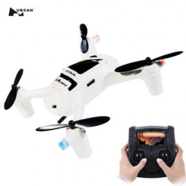 NEW VERSION HUBSAN FPV X4 PLUS H107D  WITH 2MP 720P WIDE ANGLE CAMERA RC QUADCOPTER (WHITE