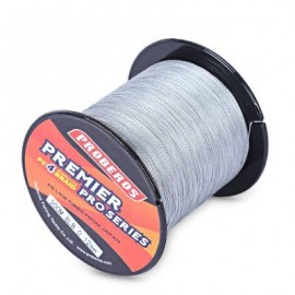 PROBEROS 300M Durable PE 4 Strands Braided Fishing Line Angling Accessories (GRAY)