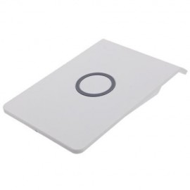 QI WIRELESS CHARGER USB OUTPUT CHARGING STAND (WHITE)