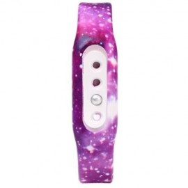 RUBBER STRAP STARS RED BAND (PURPLE)